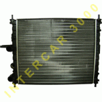 РАДИАТОР ВОДЕН 475x414x34 1.2i 16V/1.4i 12V 06/96-10/97 / 1.6i 16V 02/01-09/01 + A/C (NISS.61786) FIAT BRAVO/BRAVA 