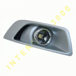 FOG LAMP FRONT LEFT IRON GRAY H8 (WITH CHROME FRAME) FORD MONDEO 07-11