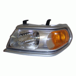 ФАР ЛЯВ СЪС СИВА РАМКА MITSUBISHI PAJERO SPORT 97-