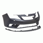 FRONT BUMPER PRIMED WITH HOLES FOR HEAD LAMP WASHER 15- SEAT IBIZA 12-17