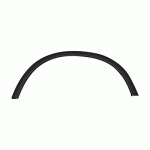 ВЕЖДА ДЕКОРАТИВНА ЗА ЗАДЕН ЛЯВ КАЛНИК MERCEDES ACTROS 03-08