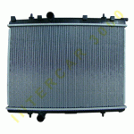 COOLING RADIATOR 538x376x16 1.4i(TU3JP)AUTOMATIC+A/C 03- 1.6 16V(TU5JP4)MANUAL 03- 1.9D(DW8B)MANUAL-A/C 03- 2.0HDi(DW10TD)MANUAL-A/C 03- (NISS.63696) PEUGEOT 206 98- 