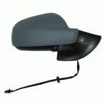 DOOR MIRROR RIGHT ELECTRICAL PRIMED FOLDABLE WITH HEATER SENSOR AND SENSOR PEUGEOT 407 04- 
