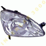 HEAD LAMP LEFT ELECTRICAL WITH WHITE INDICATOR -04 HONDA CR-V 02-07