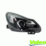 HEAD LAMP RIGHT ELECTRICAL (SCREW) VALEO OPEL CORSA D 11-14