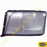 СТЪКЛО ЗА ФАР ДЯСНО HELLA 93- MERCEDES E-CLASS W124 84-95 