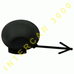 КАПАЧКА ЗА ТЕГЛИЧ НА ПРЕДНА БРОНЯ МАТ ЧЕРНА OPEL CORSA D 06-11