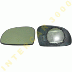GLASS FOR DOOR MIRROR LEFT WITH HEATER CITROEN SAXO 96-99 