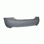 REAR BUMPER PRIMED WITH HOLES FOR PARK DISTANCE CONTROL AUDI A1 10-15
