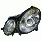 HEAD LAMP LEFT ELECTRICAL WITH MOTOR H7/H7 -06 MERCEDES E-CLASS W211 02-09 