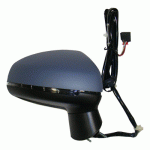 DOOR MIRROR RIGHT ELECTRICAL PRIMED WITH HEATER AND INDICATOR 6 PIN AUDI A1 15-