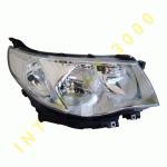 ФАР ДЕСЕН (С ХРОМ КОРПУС) ЖЪЛТ МИГАЧ H7/HB3 SUBARU FORESTER 09-13