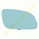 GLASS FOR DOOR MIRROR RIGHT BLUE WITHOUT HEATER AND DIVIDER LINE (ORIGINAL) AUDI A8 02-09