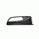 GRILLE IN FRONT BUMPER RIGHT WITH HOLE FOR FOG LAMP AND CHROME STRIP VW POLO 14-18