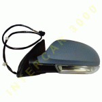DOOR MIRROR LEFT ELECTRICAL PRIMED WITH HEATER AND INDICATOR VW PASSAT 05-11 