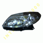HEAD LAMP LEFT ELECTRICAL/MANUAL CHROME H4 DACIA SANDERO 07-13