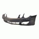 FRONT BUMPER PRIMED WITHOUT HOLES FOR HEAD LAMP WASHERS WITHOUT HOLES FOR PARK DISTANCE CONTROL 06- MERCEDES E-CLASS W211 02-09 