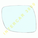 GLASS FOR DOOR MIRROR RIGHT WITH HEATER BLUE SEAT TOLEDO/LEON 99-05 