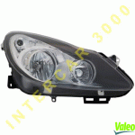 ФАР ДЕСЕН ЧЕРЕН VALEO OPEL CORSA D 06-11