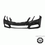 БРОНЯ ПРЕДНА ГРУНДИРАНА С 6 ДУПКИ ЗА ПАРКТРОНИК И ПУНКТИРАНИ ДУПКИ ЗА ПРЪСКАЛКИ AVANGARD С TUV MERCEDES E-CLASS W212 09-13