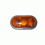 МИГАЧ ЛЯВ=ДЕСЕН ЖЪЛТ СТРАНИЧЕН С ЧЕРНА РАМКА RENAULT KANGOO 03-08 