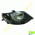 HEAD LAMP RIGHT ELECTRICAL VALEO H4 SEAT IBIZA 08-12