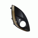 GRILL IN FRONT BUMPER RIGHT WITH HOLE FOR FOG LAMP (CHROME) OPEL CORSA D 11-14