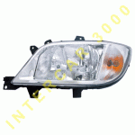 HEAD LAMP LEFT ELECTRICAL WITH FOG LAMP H3/H7/H7 03- MERCEDES SPRINTER 95-06 