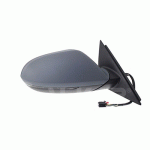 DOOR MIRROR RIGHT ELECTRICAL PRIMED WITH HEATER INDICATOR AND FOLDABLE SIDE ASSIST (SENSOR FOR DEAD CENTER)WITH 12 PINS AUDI A6 11-15