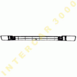GRILL FOR LOWER PANEL WITH HOLES FOR FOG LAMPS SEAT INCA 93-