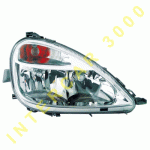 ФАР ДЕСЕН ЕЛЕКТРИЧЕСКИ H4+H7 01- MERCEDES A-CLASS W168 98-04 