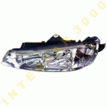 HEAD LAMP LEFT ELECTRICAL H7/H7 99- PEUGEOT 406 96-04
