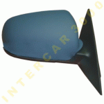 DOOR MIRROR RIGHT ELECTRICAL PRIMED FOLDABLE WITH HEATER AND MEMORY AUDI A6 04-08 