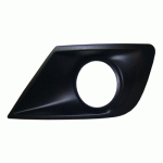 FRONT BUMPER GRILL LEFT WITH HOLES FOR FOG LAMP 10- PEUGEOT 207 06-12