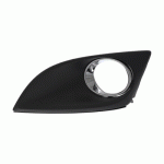 РЕШЕТКА В ПРЕДНА БРОНЯ С ДУПКИ ЗА ХАЛОГЕН И ХРОМИРАНА РАМКА ЛЯВА MAZDA CX-7 11-