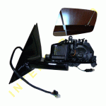 DOOR MIRROR LEFT ELECTRICAL FOLDABLE WITH HEATER AND MEMORY WITHOUT COVER (FOLDABLE NON ELECTRIC)10 PIN MERCEDES S-CLASS W221 09-13