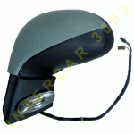 DOOR MIRROR LEFT ELECTRICAL PRIMED WITH HEATER AND INDICATOR PEUGEOT 207 06-12