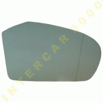 GLASS FOR DOOR MIRROR RIGHT ELECTRICAL WITH HEATER MERCEDES A-CLASS W169 04-08 