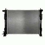 РАДИАТОР ВОДЕН БЕНЗИН/ДИЗЕЛ + A/C (510x408x27) DACIA DUSTER 10-17