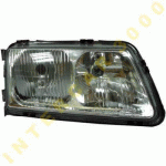 HEAD LAMP RIGHT ELECTRICAL/MANUAL H7+H1 -00 TYC AUDI A3 96-03 