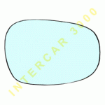 GLASS WITH HEATER BLUE FOR LEFT DOOR MIRROR WITH 4 PINS BMW 3 series E92 COUPE/E93 CABRIOLET 12-