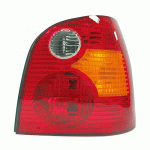 TAIL LAMP RIGHT WITH YELLOW INDICATOR 3/5 DOORS VW POLO 02-05 