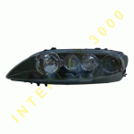 HEAD LAMPELECTRICAL WITH MOTOR AND FOG LAMP BRONZE H1/H1/H3 05- MAZDA 6 02-08 