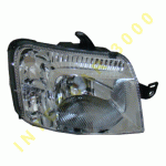 ФАР ДЕСЕН ЕЛЕКТРИЧЕСКИ С МОТОР H4 (8 PIN) 09- FIAT PANDA 03-12 