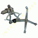 МЕХАНИЗЪМ ЕЛЕКТРИЧЕСКИ С МОТОР ЗА ПРЕДНО ЛЯВО СТЪКЛО 4 ВРАТИ MERCEDES E-CLASS W124 84-95 