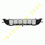 FRONT BUMPER GRILL LOWER BLACK 10- PEUGEOT 207 06-12