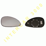 GLASS FOR DOOR MIRROR RIGHT WITH HEATER CITROEN C4 08-11