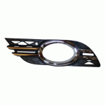 GRILL IN FRONT BUMPER RIGHT+CHROME STRIP AVANTGARDE 06- MERCEDES E-CLASS W211 02-09 