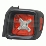 TAIL LAMP RIGHT WITH BLACK RIM (WITHOUT LIMITED AND TRAILHAWK) JEEP RENEGADE 14-18