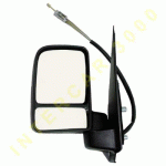 DOOR MIRROR LEFT WITH CABLE FORD TRANSIT CONNECT 09/06-10